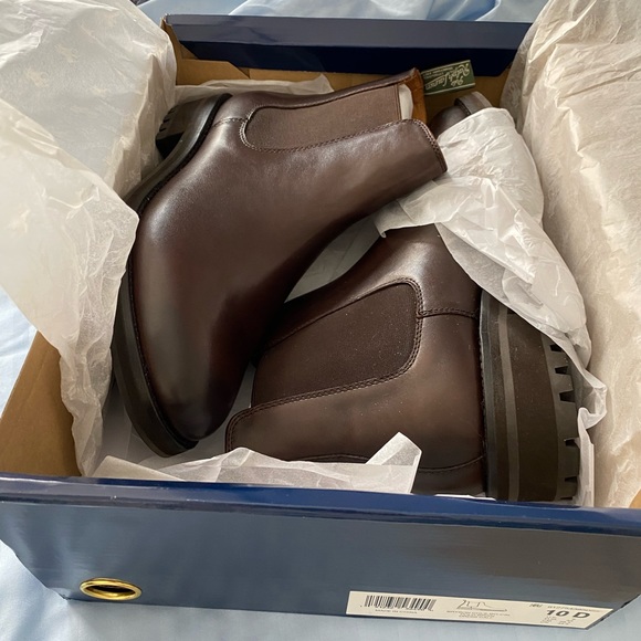 Polo Ralph Lauren Dark Brown Chelsea Boots - Picture 2 of 3